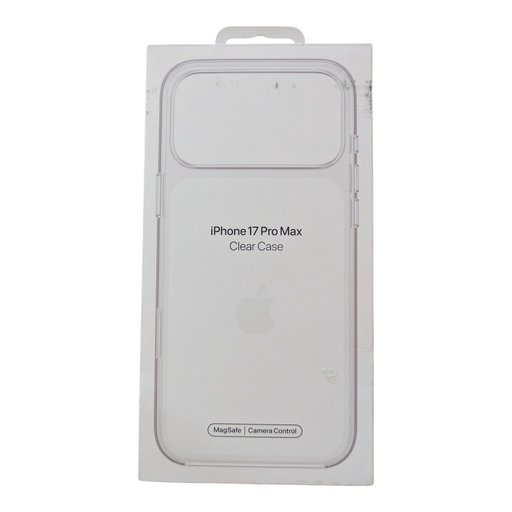 N6-O Apple iPhone 17 Pro Max Clear Case with MagSafe & Camera Control